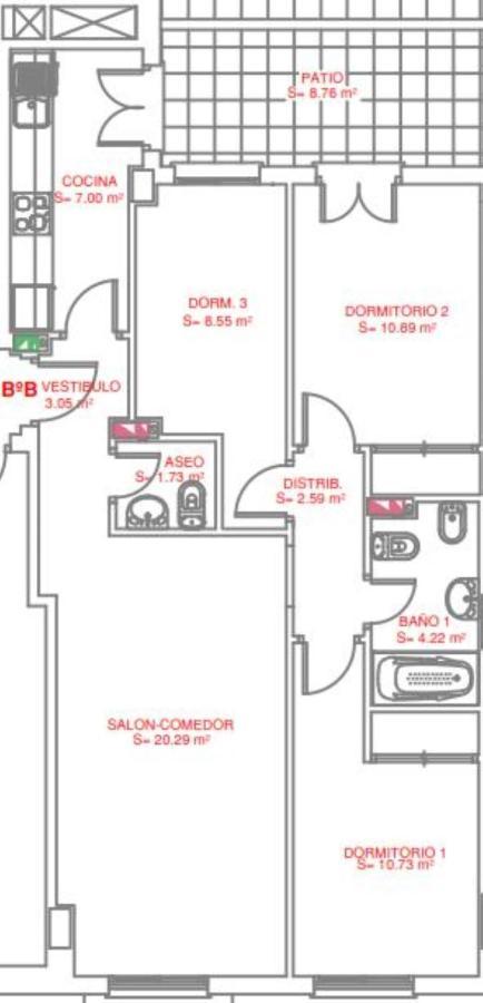 3Br Apartment With Parking And Patio In The Center By Rems มาลากา ภายนอก รูปภาพ